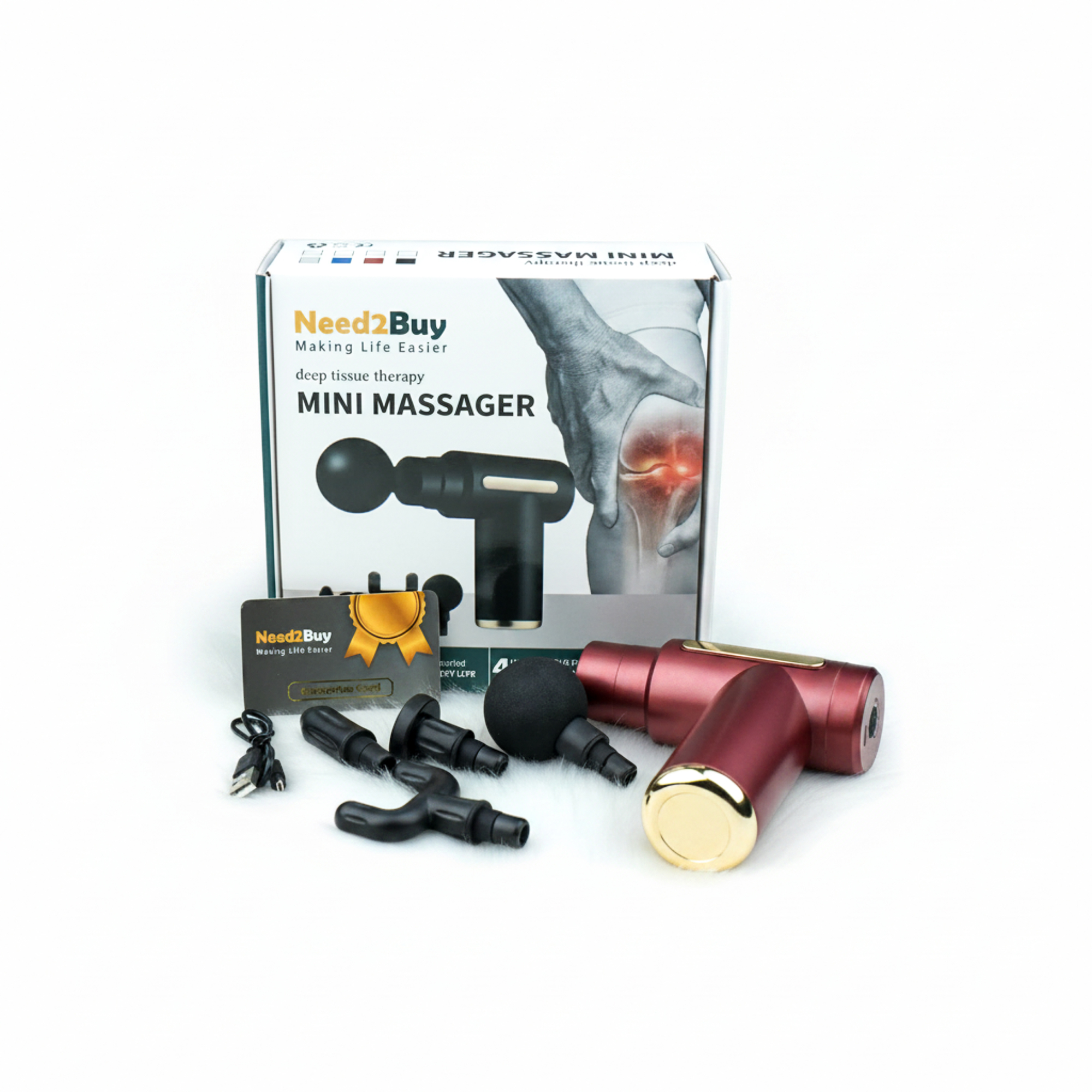 web images smg 1 Smart Massage Gun - Image 1