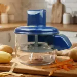 Automatic Peeler Machine With Chopper Combo