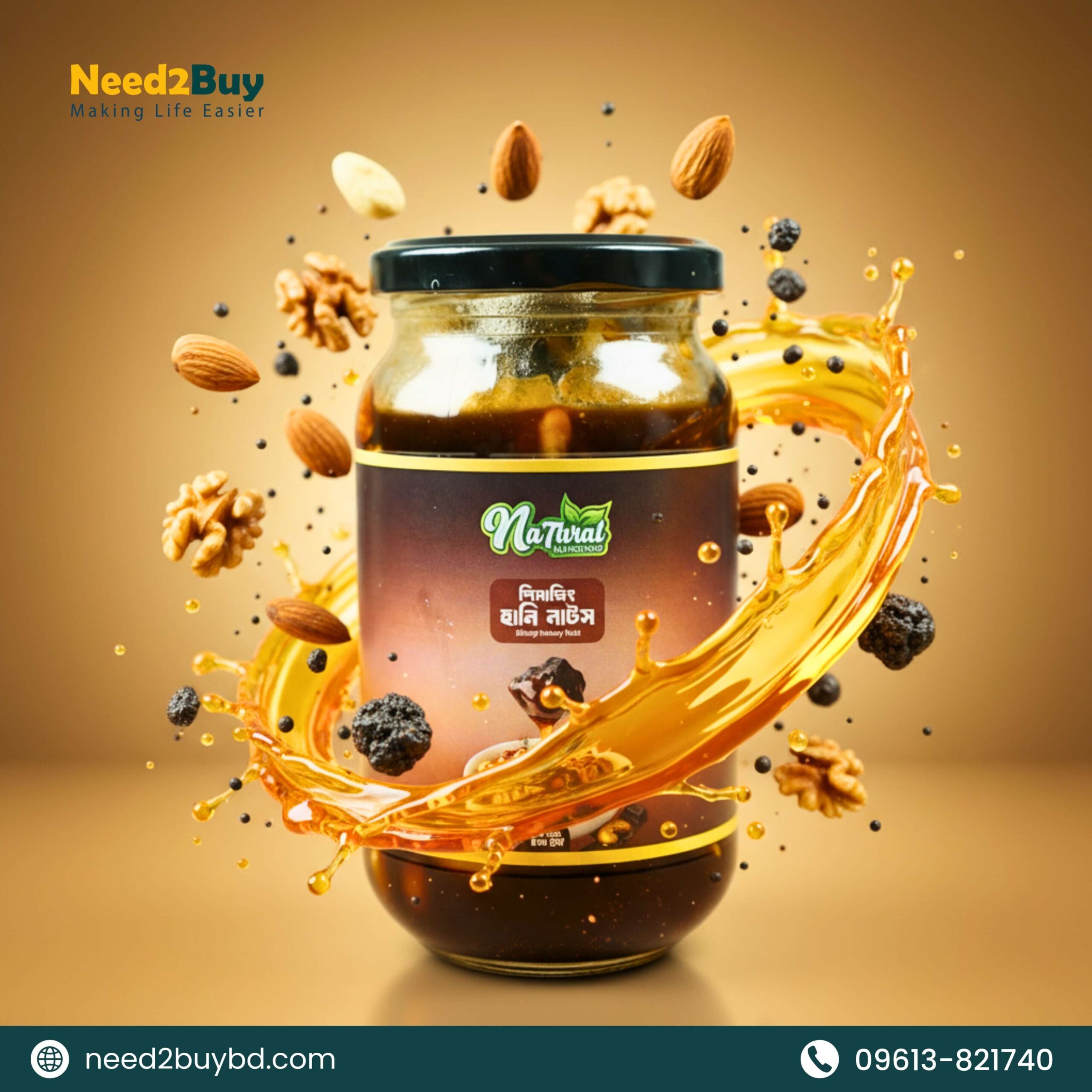 Shilajith honey 5 Shilajit Honey Nuts - Image 1